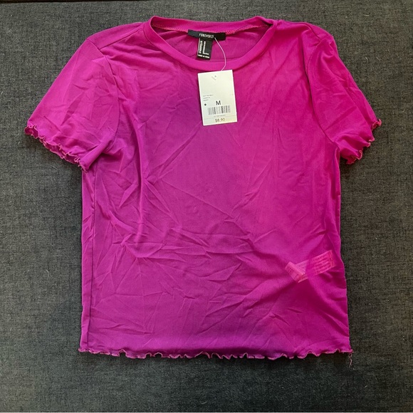 Pink Transparent T - Picture 1 of 3